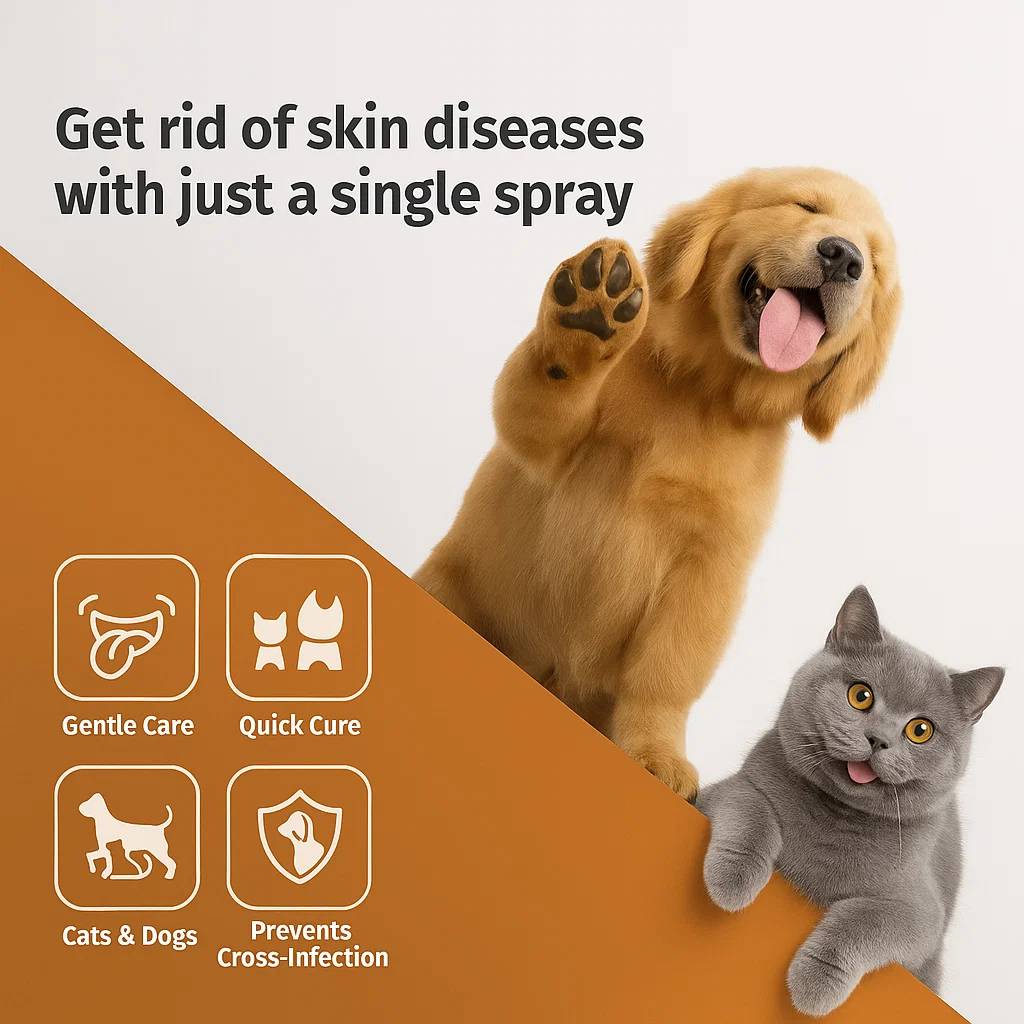 FurryBasics Pet Skin Spray