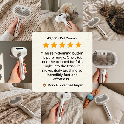FurryBasics® Pet Grooming Brush