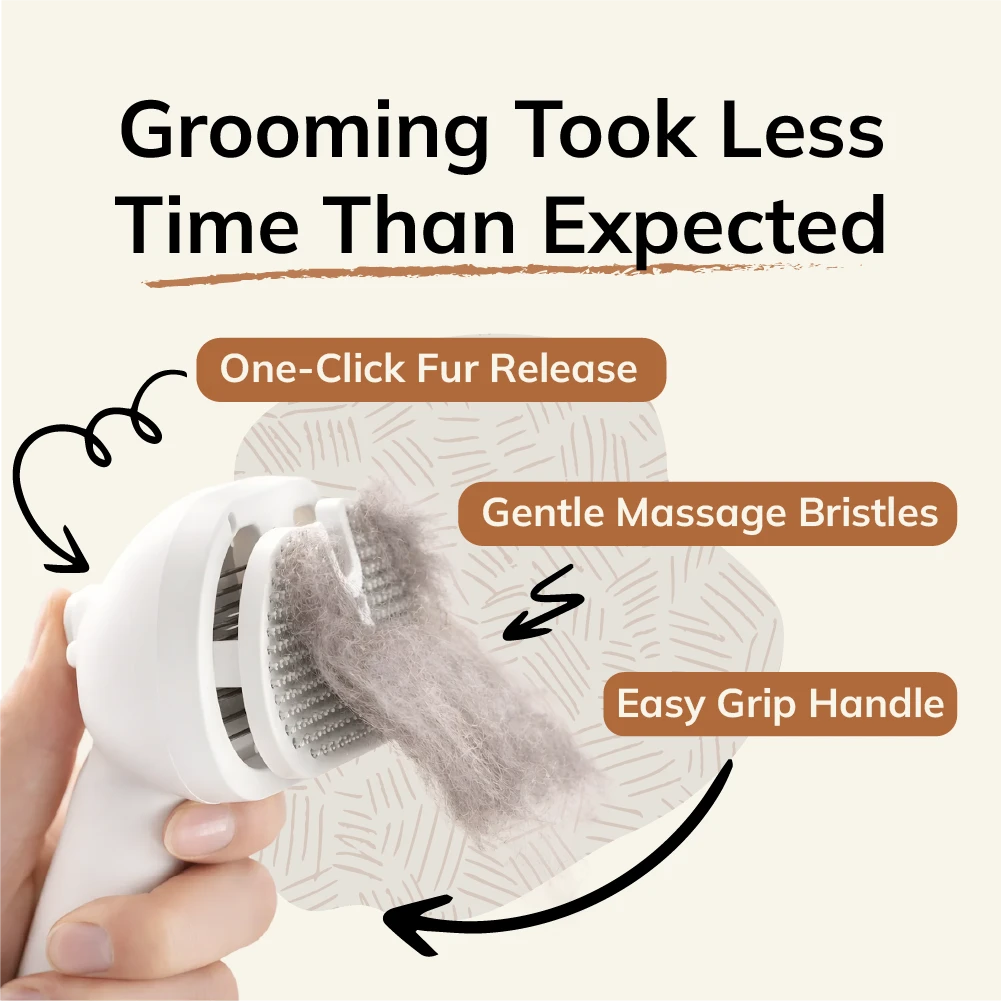 FurryBasics® Pet Grooming Brush