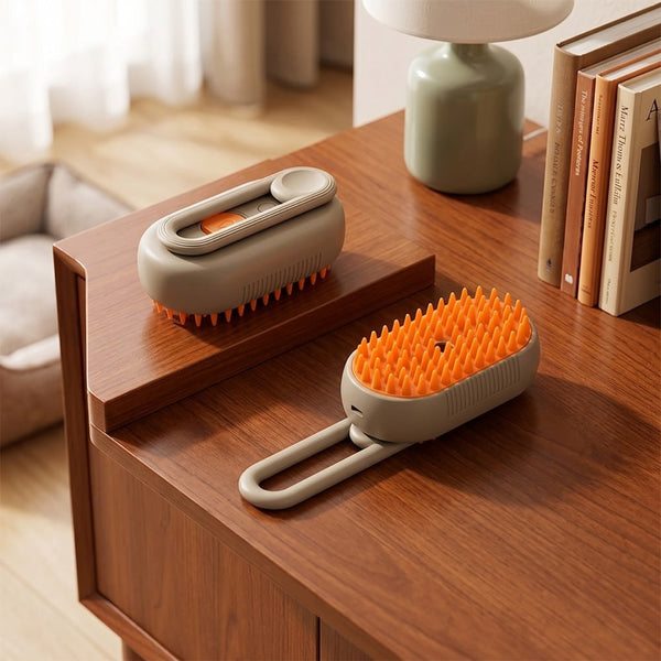 FurryBasics® Pet Grooming Mist Brush