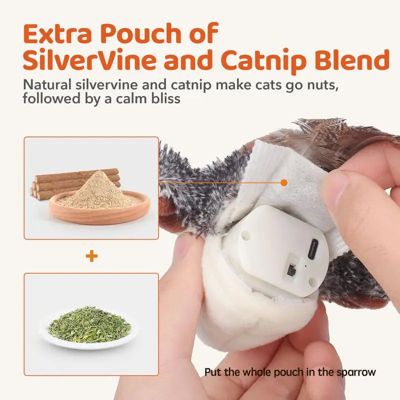 FurryBasics® Flapping Bird