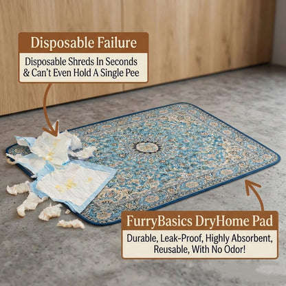 FurryBasics® DryHome Pad