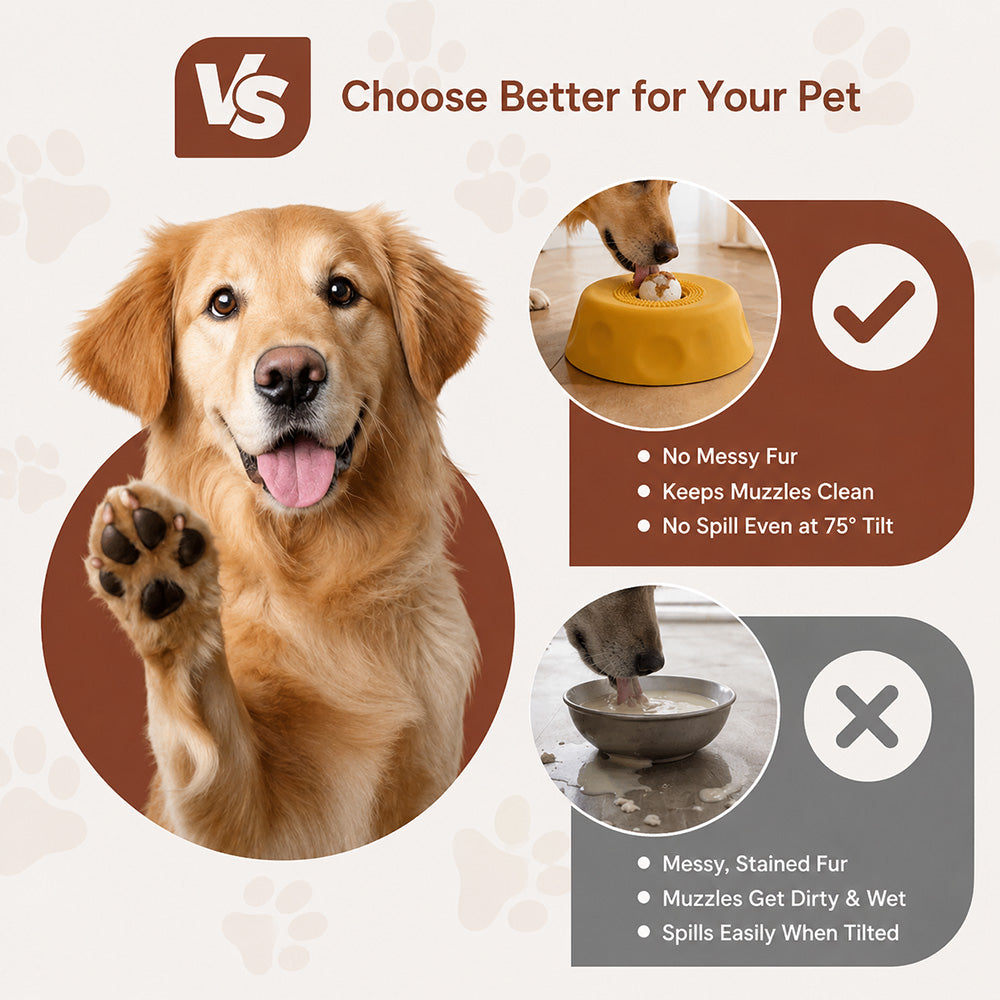 FurryBasics® Dog Slow Feeder